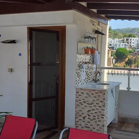빌라 With Panoramic Views Of Bay Bodrum